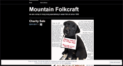 Desktop Screenshot of mountainfolkcraft.com